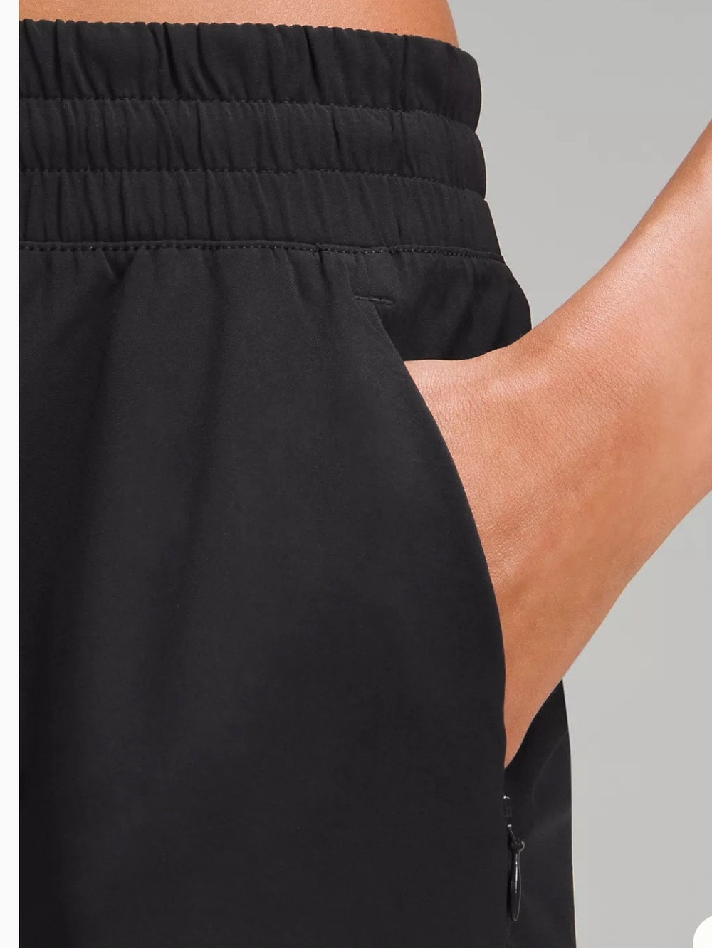 Lululemon Swift Mid Rise Wide Leg Pants | Size 10 | Black Casual Flowy - Picture 9 of 9